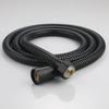 Hose Watering SUS304 Garden Water Hose Accessories Bathroom New Pipe Pull Extension 1.5/2M Black Pipes Flexible Shower Hoses