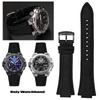 26*14 мм Нейлоновый холст с кожаным дном Ремешок для часов Casio Heart of steel Серия Edifice GST-B400 EFB-680 ECB-10D Браслет