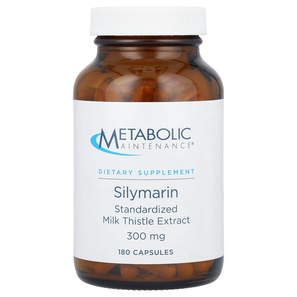 Metabolic Maintenance Silymarin, 300 Mg, 180 Capsules