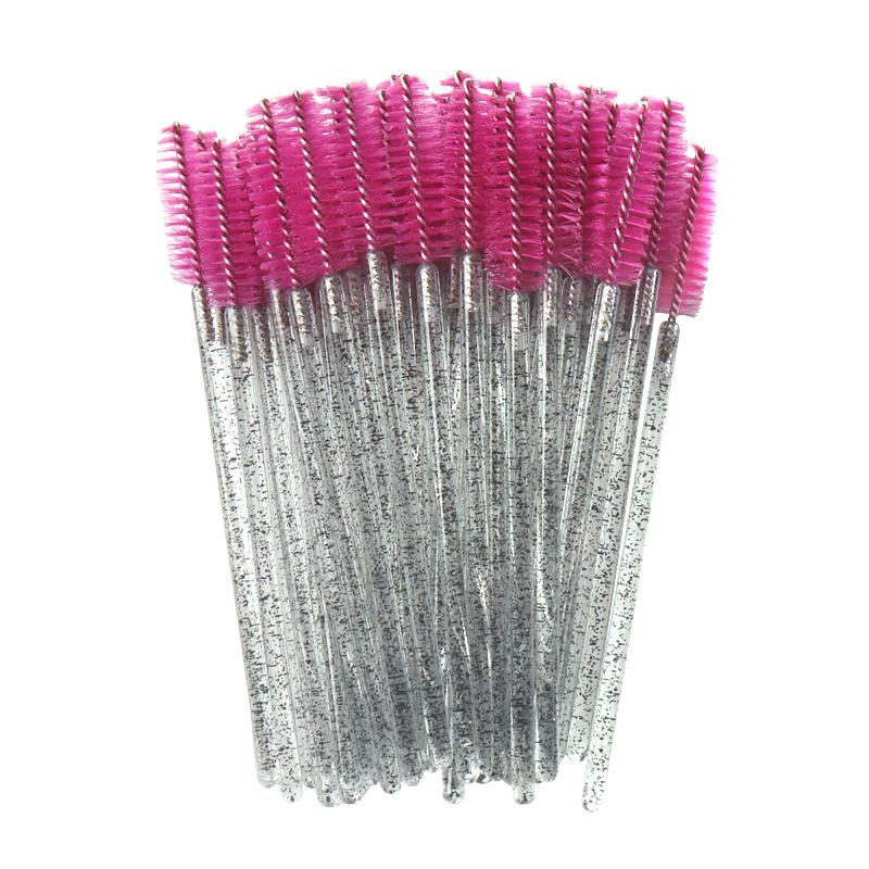 50Pcs/pack Eyelash Brush Disposable Eye Lashes Comb Applicator Makeup Tools Mascara Extension Comb Wands Brushes