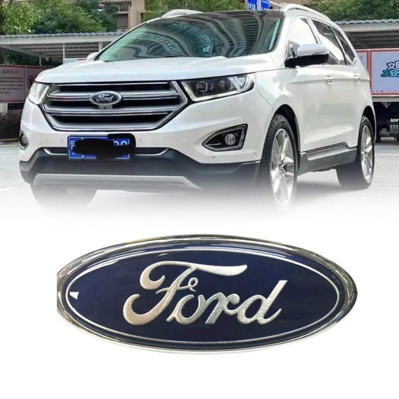 Ford Oval Grille Badge Car Emblem Sticker With Abs Material Front Rear Mark
