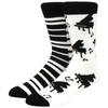 High Quality Cotton AB Socks Food Pattern Long Tube Funny Happy Men Socks Novelty Skateboard Crew Casual Crazy Woman Socks