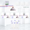 16A Tuya WiFi DIY Smart Switch Power Monitor Умный дом Беспроводной 433 МГц Выключатель света Улучшение дома Самостоятельное управление питанием Пульт дистанционного управления