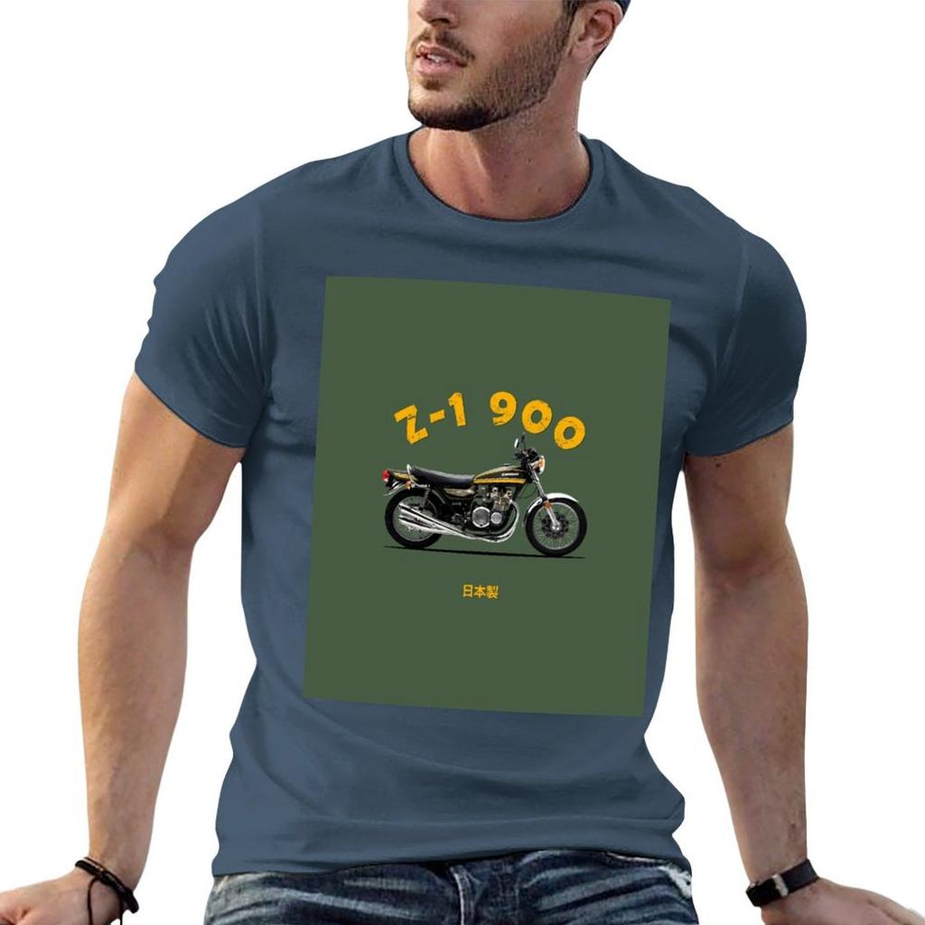 The Z1 Motorcycle Tshirt Relaxed Casual Short Sleeve Tee