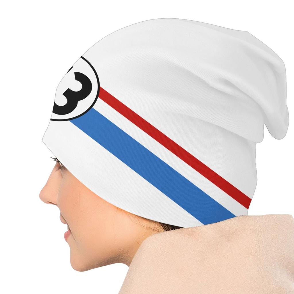Классический гоночный автомобиль Herbie 53 Skullies шапки кепки крутые зимние теплые унисекс женские вязаные шапки для взрослых унисекс шапки с капюшоном