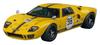 Freestyle Finклассически 164 GT40 Mk.I P1069#98 Желтая версия дорожного автомобиля (Готовая модель) FY64095