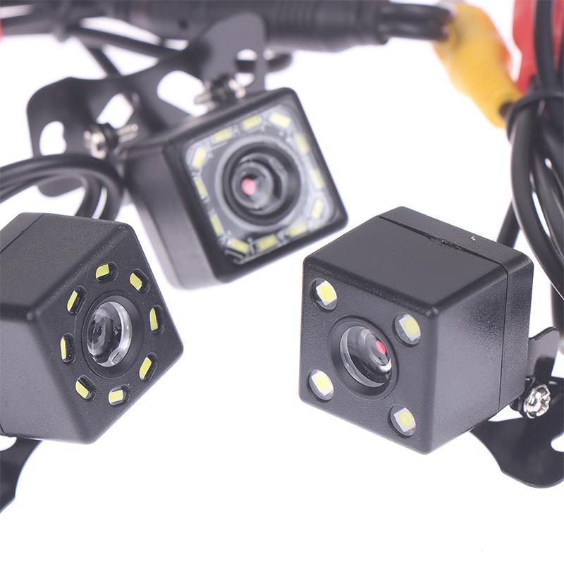 Led Night Vision Car Rear View Camera With Video Cable Universal Reverse Camera Color Image Waterproof Auto Backup Monitor Hd