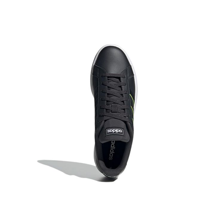 adidas Neo Grand Court Повседневные Прочные Легкие Низкие Кеды Мужские Кроссовки Черные GY3697