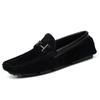 Summer Men's Suede Loafers Comfortable Man Flats Casual Mens Shoes Men Breathable Slip-On Soft Leather Driving Shoes for Men