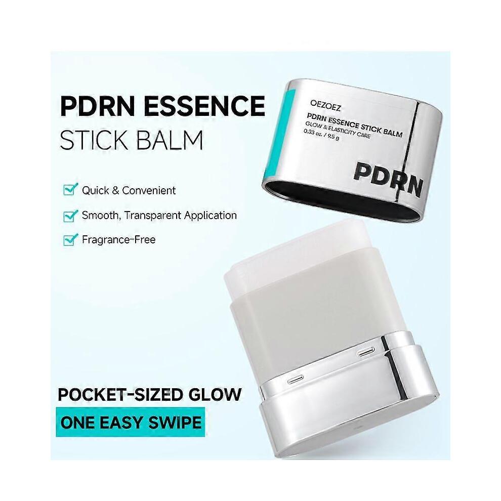 PDRN Essence Stick Balm, PDRN Collagen Multi Wrinkle Stick, All-in-One Eye & Neck Treatment, Glow Makeup Base & Face Treatment Balm, Plumping