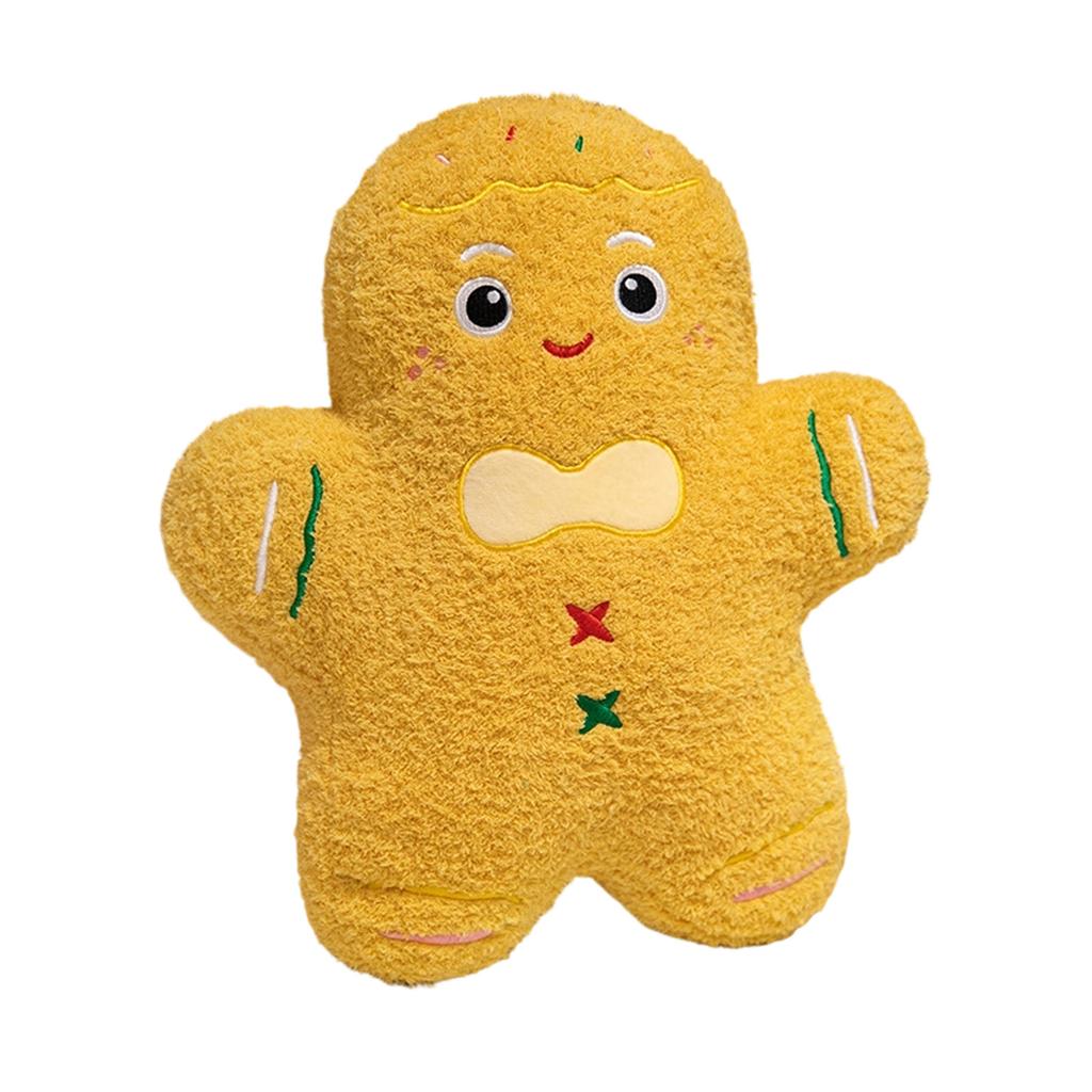 Рождественская кукла-подушка Рождественская елка Пряничный человечек Гостиная Диван Плюшевая игрушка Подушка Украшения Подарок для девочки