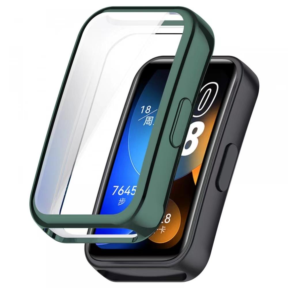 Мягкий ТПУ Чехол-бампер с Защитой экрана для Huawei Band 10 9 8 Корпус Защитная крышка Full HD Аксессуары для Huawei Band 9/10