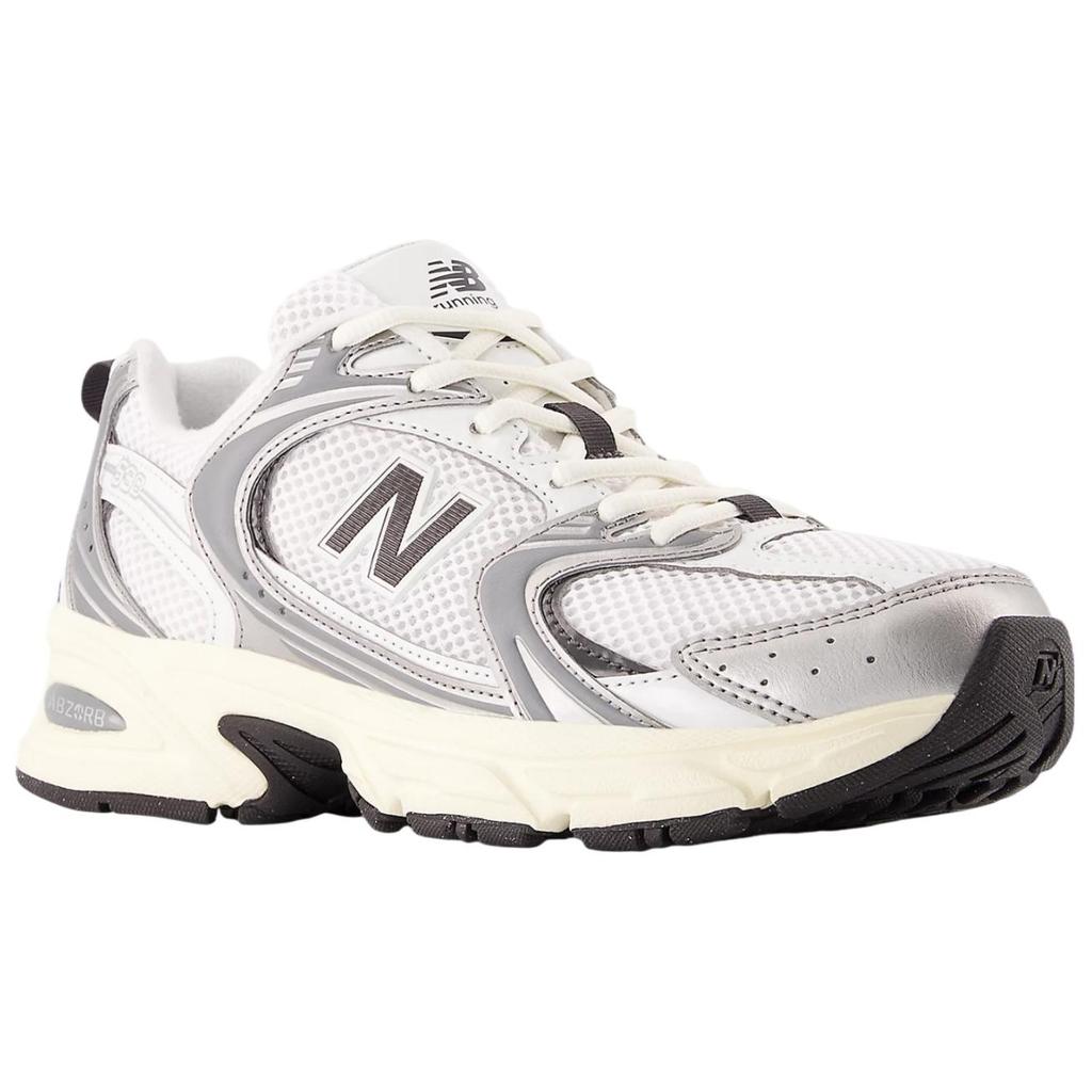 New Balance 530 Серебристый Металлик Черный Цемент Унисекс Кроссовки U530ESA