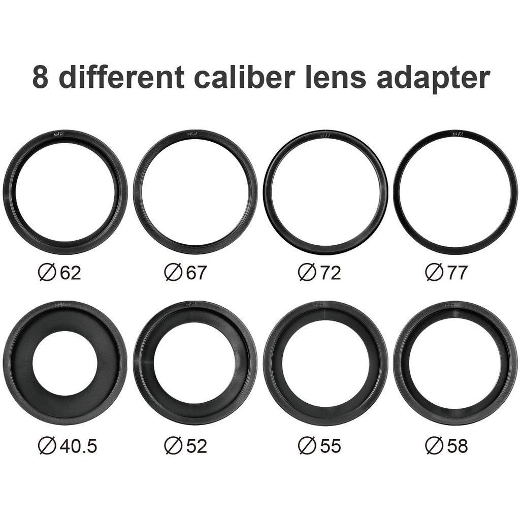 Кольцевая вспышка Meike Macro Ring для фотосъемки объективов камер Совместима с Canon Nikon Fuji Pentax Panasonic Sony FC-110 light/macro close-up