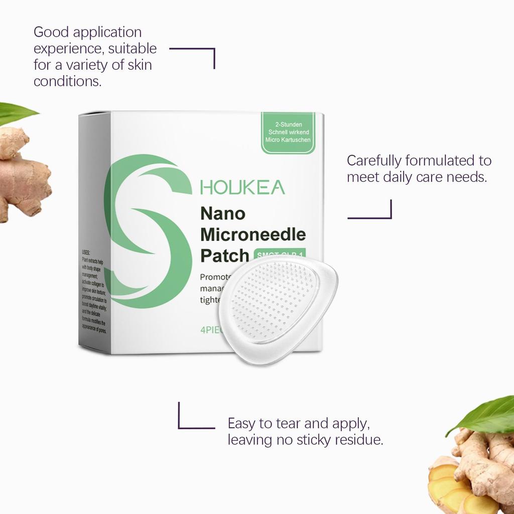 Body Care Patch Suitable for Firming Skin and Shaping Body Contours, Massage Care Patch 4pcs