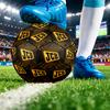 JCB Print Standard Size 5 Soccer Ball Durable Shock?Absorbing Ball For Training Match Outdoor Play