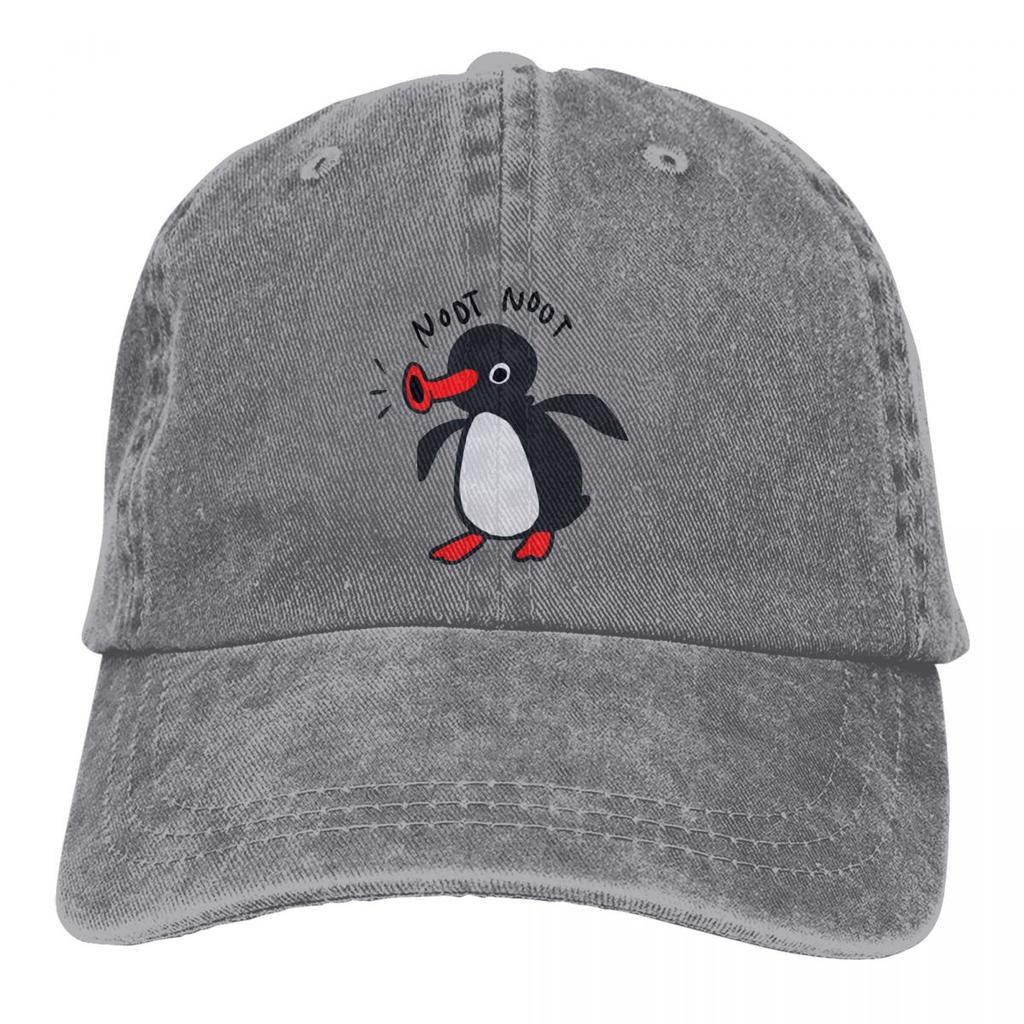 Noot Бейсболка Унисекс Шляпы Женский козырек Snapback Pingu Pinga Пингвин ТВ Кепки
