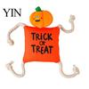 Halloween Pet Toys for Dogs Dog Squeaky Chew Toy, Funny Pumpkin Grim Reaper Spider Ghost Durable Aggressive Chewers Plush Stuffed Toy Small,