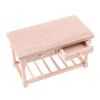 1:12 Миниатюрный кукольный домик Неокрашенный деревянный стол с ящиками Мебель Аксессуары