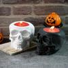 Creative Skull Candle Jar Molds 3D Halloween Candle Jar Mold  for Beginners