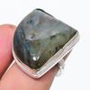 Labradorite Gemstone 925 Sterling Silver Jewelry Ring Size 8.5
