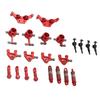 Aluminum Alloy RC Car Upgrade Parts Kit Shock Absorbers CVD Drive Shaft Front Rear Steering Cup for   K969 1Celsius28 RC Car