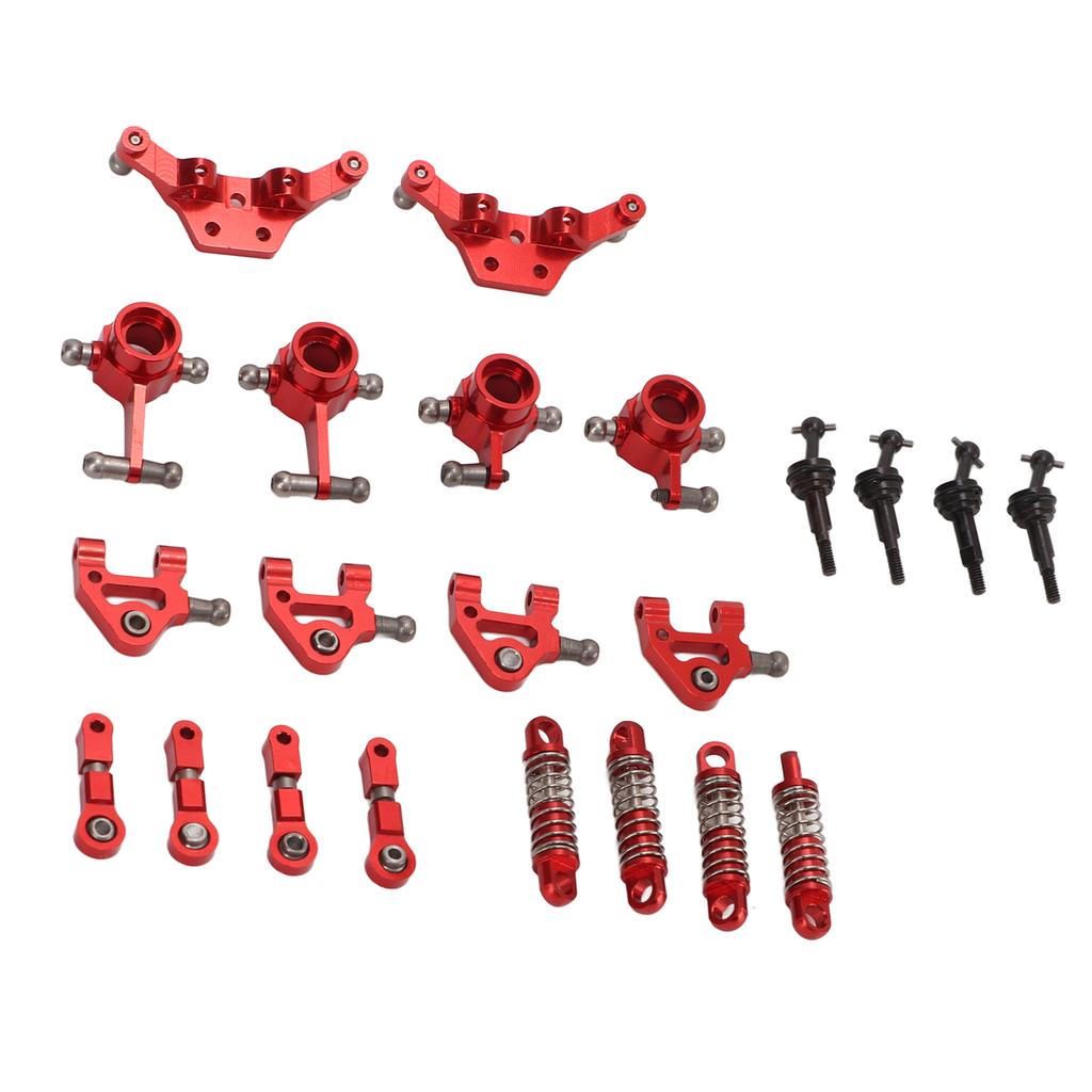 Aluminum Alloy RC Car Upgrade Parts Kit Shock Absorbers CVD Drive Shaft Front Rear Steering Cup for   K969 1Celsius28 RC Car