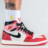 Marvel X Air Jordan 1 Retro High OG PS Next Chapter Kids Sneakers Red University-Red Black DV1749-601