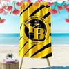 Пляжное полотенце с принтом BSC Young Boys, большое, мягкое, быстросохнущее, для пляжа, кемпинга, плавания