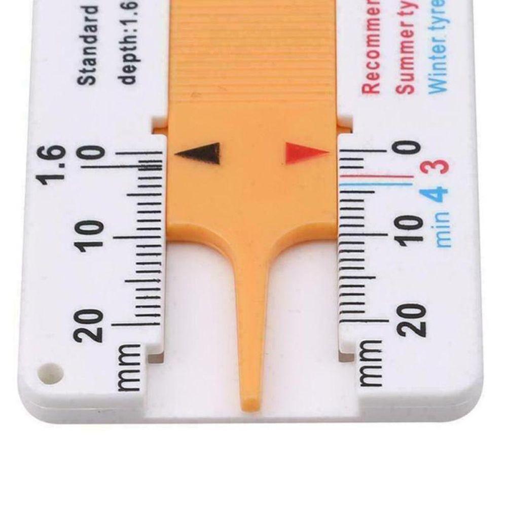 Measurement Supply Tire Pattern Depth Ruler Depth Indicator Depth Gauge Car Tyre Tread Depthometer