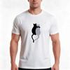 Two Cute Cats In Love Tshirt Summer Casual Cotton Tee Oversized Streetwear Tops Vintage Graphic Print Unisex Men Women