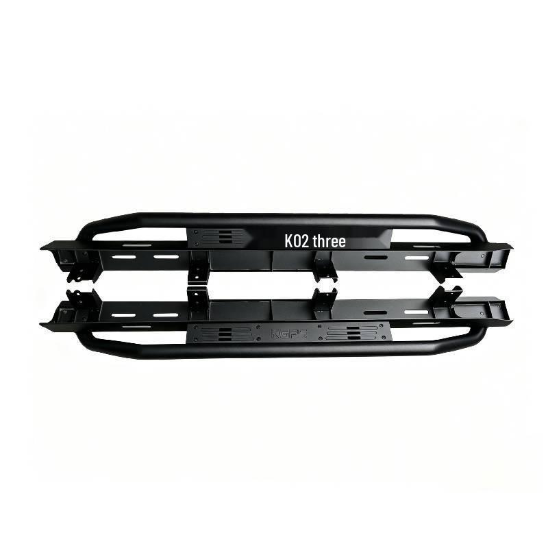 Алюминиевые боковые подножки для Toyota Land Cruiser LC76