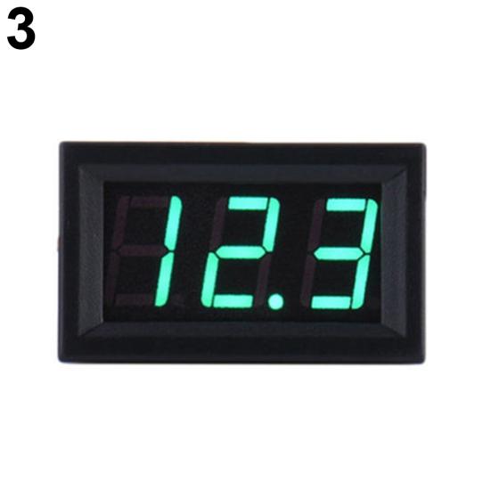 Mini DC 3.2-30V Voltmeter LED Two-wire Digital Panel Display Voltage Meter Head