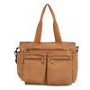 Женская холщовая сумка-тоут на молнии, высококачественная сумка на плечо для женщин, большая вместимость
