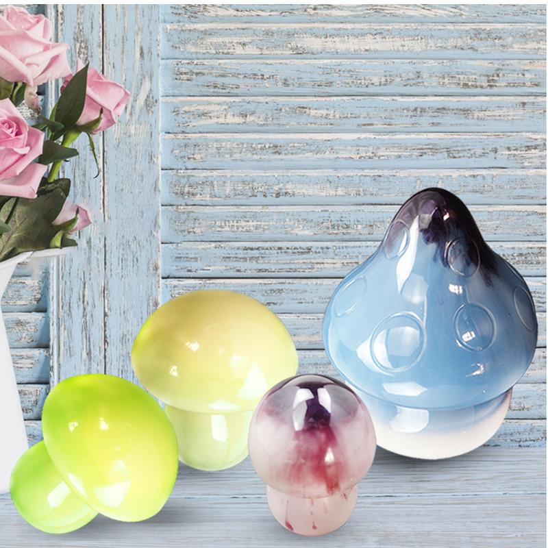 Mushroom Silicone Moulds DIY Resin Epoxy Casting Molds for Table Home Decoration