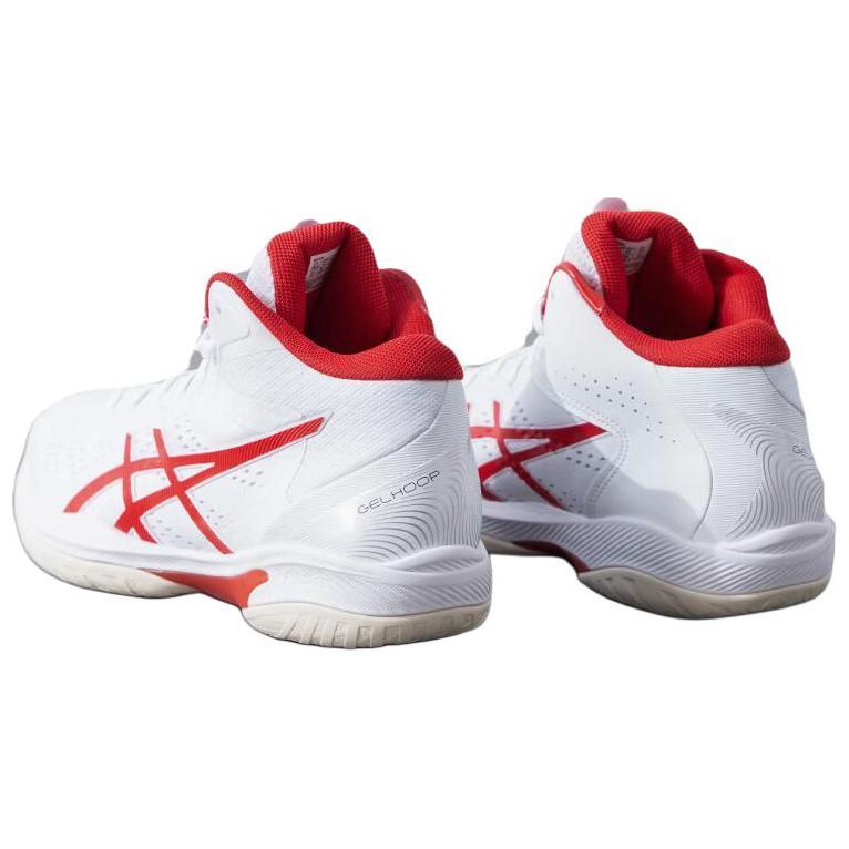 Asics Gelhoop V16 White Classic Red Men Sneakers 1063A090-100