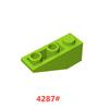 Small Particle Puzzle Building Blocks Toy Bulk Accessories Compatible With 4287 Parts Anti-Slope Brick 1*3 Point Ramp