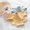 Новый продукт: Японские хлопковые трусы Morandi Bow со средней талией для девочек - Милый и простой дизайн
