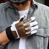 Protective Tactical Breathable Knit Fabric Motorcycle Gloves Elastic Wristlet Moisture-Wicking Shock Absorption Anti-Slip