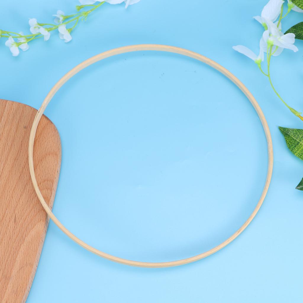 Бамбуковый пяльцы 29 см Круглый DIY Инструмент для рукоделия для вышивания крестиком, росписи по ткани, настенного декора Подарок для начинающих