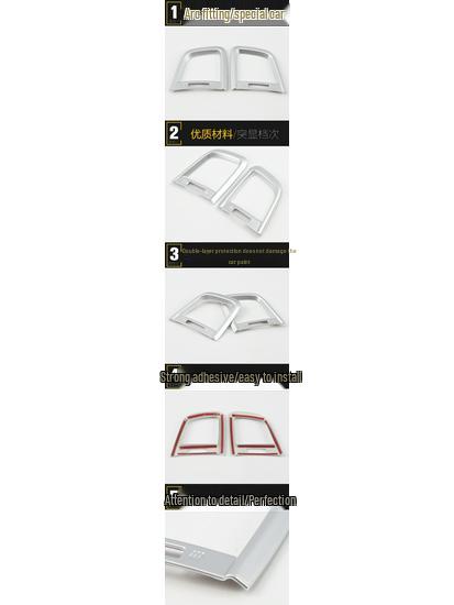 Front Air Vent Decorative Frame for 2017 CRV Center Console AC Outlet Panel