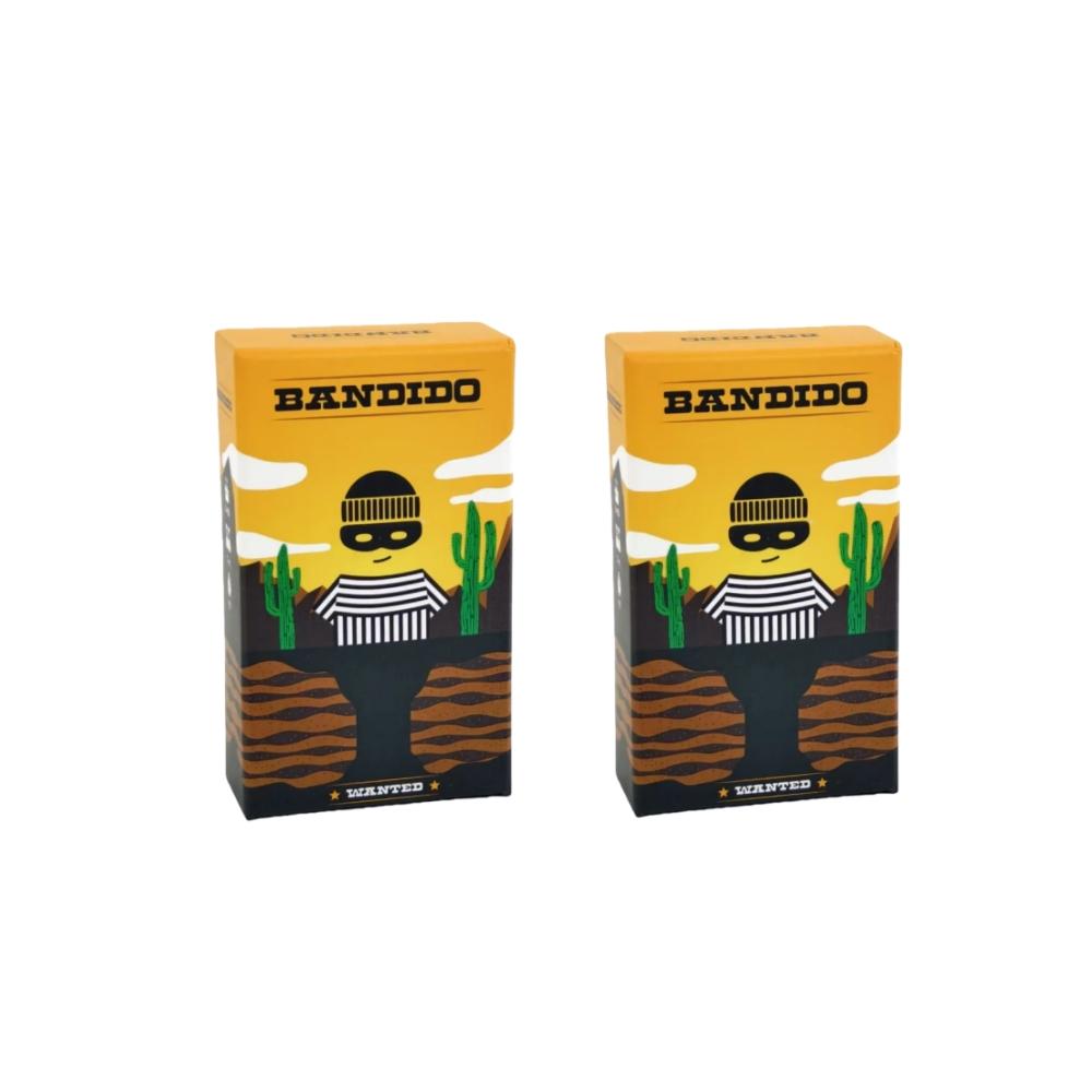 Семейная стратегическая карточная игра Bandido Bandida 1-4 игрока Веселье для вечеринки Китайский Английский Объяснения Рождество Двуязычная игровая ночь