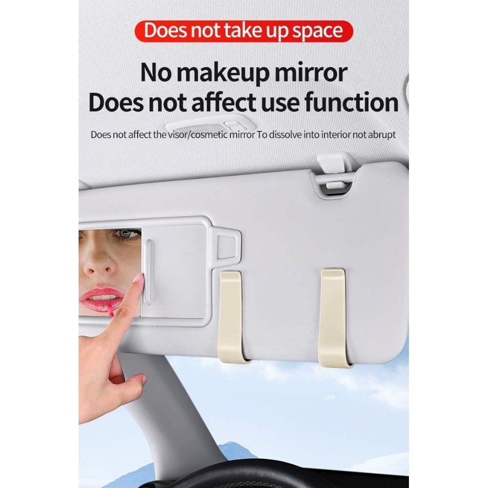 Multifunctional Car Sunglasses Holder Portable Sun Visor Storage Box  Car Interior Accessories