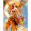 5D DIY Diamond Painting Fairy Under The Moon Diamond Embroidery Cross Stitch Kit Rhinestone Mosaic Home Decor