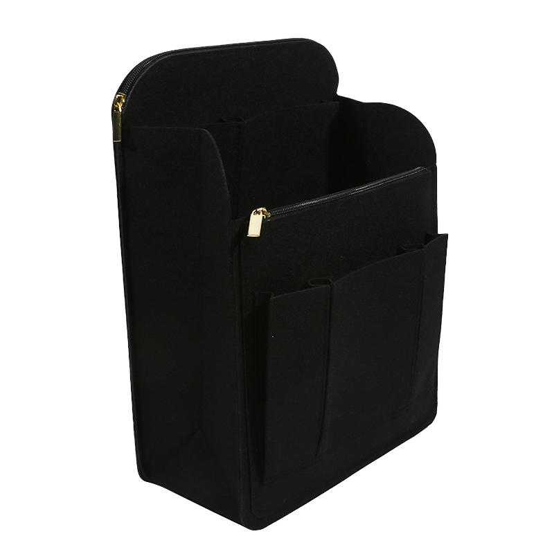 Multi-Pocket Insert Bag Lightweight Organizer Women Backpack Storage Bag multi-purpose Felt Backpack Inner Bag Bag Accessories