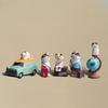 Статуя Свободы Кот Смоляная Миниатюра: Серия "Путешественник мира"