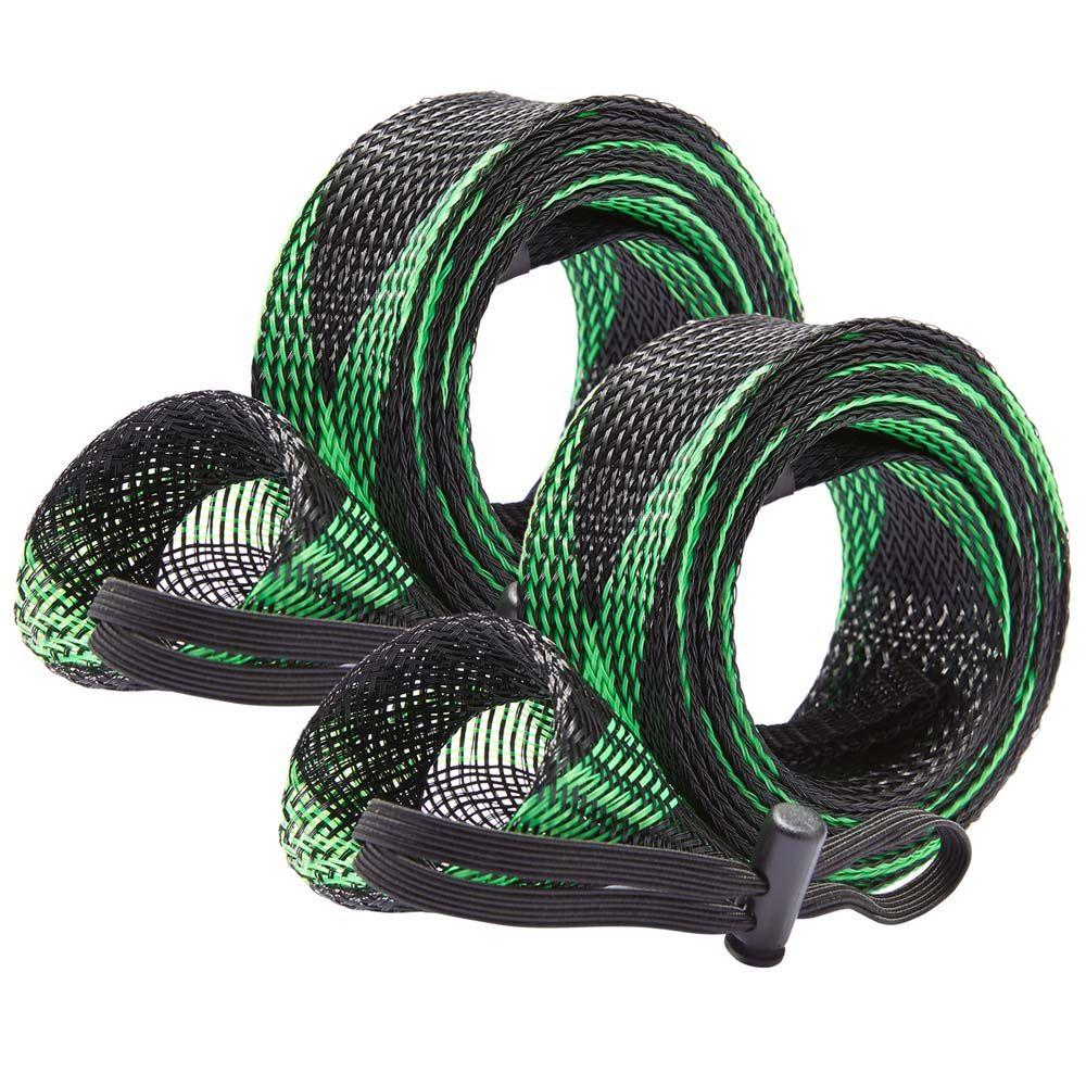 Fishing Supplies Braided Mesh Fishing Spinning Rod Fishing Rod Cover Fishing Rod Protector Fishing Pole Glove Rod Sleeve