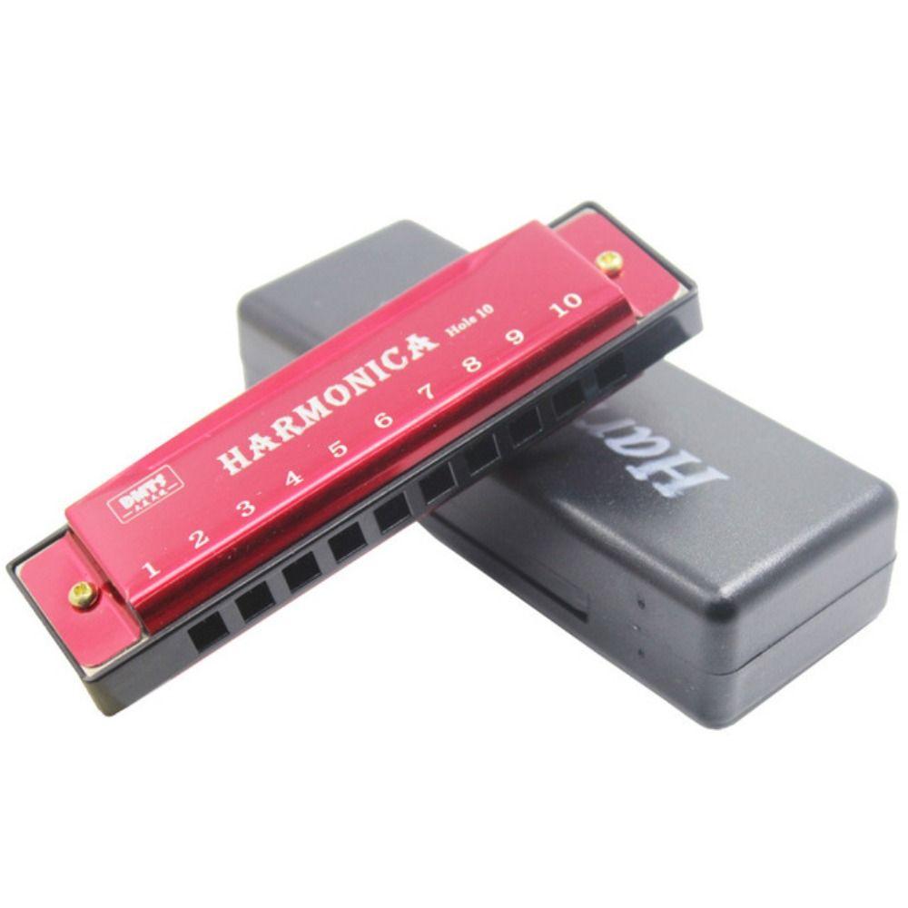 10-луночный творческий игровой подарок игрушки подарок медный сердечник губная гармошка раннее образование смоляная губная гармошка