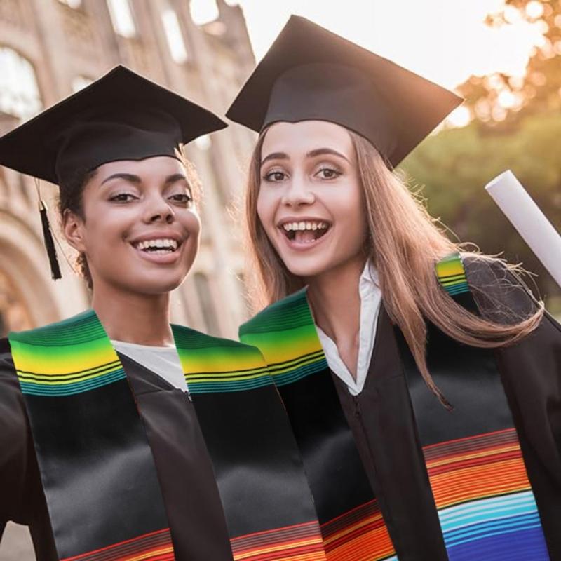 Graduation Honor Stole 71/67inch Length Graduation Sash Choral Stoles Mexicos Sash for Graduation 2024 Ceremony Sash