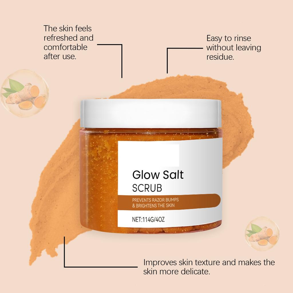 Нежный увлажняющий очищающий увлажняющий гладкий скраб для тела